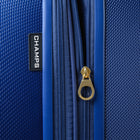 Champs Luxe 3-Piece Luggage Set - Navy-TSA Lock on the 28" Case, 24" and 20"