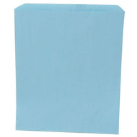 JAM Paper Merchandise Bags - Medium - 8.5" x 11" - Baby Blue - 1000 Pack (342126786)-Colour: Baby Blue