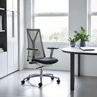 Zuo Hasso Office Chair - Black-Chair Weight Capacity: Supports up to 285 lb
