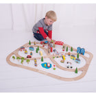 Bigjigs Toys Rail Town & Country Train Set-The perfect choice when starting or extending a wooden railway network