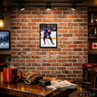 Frameworth Matthew Schaefer New York Islanders Portrait - Framed Canvas - 22.5" x 31.5"-Made in Canada - a premium addition to any New York Islanders fan collection or home decor