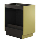 Modway Quantum 30" Bathroom Vanity Cabinet - Gold-MDF Construction