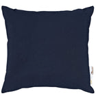 Modway Summon Outdoor Patio Sunbrella Pillow Set - Navy - Set of 2-Plush Machine Washable Pillows