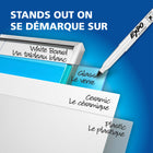Expo Low Odor Dry Erase Markers - Ultra Fine Tip - Black - 4 Pack-Ultra fine tip markers for precise marking in tight spaces
