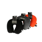 TUCCI Italy Microbead Travel Pillow - Burnt Orange-Compact and Lightweight - easy to pack and carry on any trip