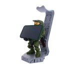 Exquisite Gaming Halo Infinite: Master Chief Cable Guy Deluxe Light Up Controller, Headphone & Phone Stand-1.2 m / 4' Type C Cable Provided