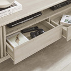 Modway Eudora 60" TV Stand - Oak-Non-Marking Foot Pads