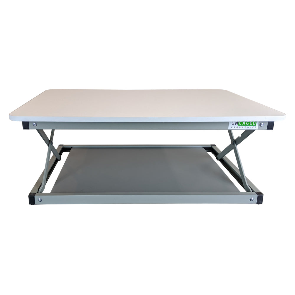 Uncaged Ergonomics Changedesk Mini Sit to Stand Desk Riser - White