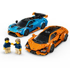 LEGO Speed Champions Lamborghini Revuelto & Huracán STO -Car toy gifts - This Lamborghini LEGO set provides a fun build-and-play experience and makes a great gift idea for kids aged 10 and up or adult car-model collectors