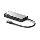 ALOGIC Fusion SWIFT 4-in-1 USB-C Hub - Space Grey-The ALOGIC 4-in-1 USB-C Fusion USB-A Hub will unlock your iPad Pro/MacBookPro/Air's or any other USB-C device's full potential by adding up to four USB-A ports allowing you to use all your current USB-A accessories such as hard drives, flash storage drive, printers, scanners, mice, keyboard etc