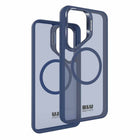 Blu Element Chromatic Kick Compatible with MagSafe for Galaxy S25+ - Navy-Extra camera protection
