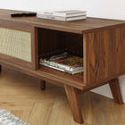 Modway Soma 60" TV Stand - Walnut-MDF and Particleboard