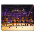 Vegas Golden Knights Starting Line-up - Framed Canvas - 20" x 16"-Premium canvas print with gallery-wrapped edges