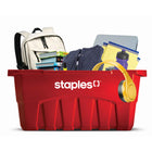 Staples Reusable Red Box - English-Eco-Friendly: Reusable