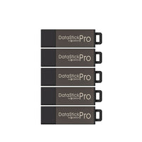 Centon DataStick Pro 16 GB USB 2.0 Flash Drives - Grey-16GB capacity offers ample space for your digital files