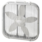 Lasko Slim 20" Air Circulating Box Fan - Save-Smart Design-Customizable Airflow: Features top-mounted manual controls with 3 powerful speeds and is engineered for more power
