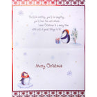 Rosedale Gold 5-1/2" x 8" Christmas Greeting Cards/Envelopes - 6 Pack-Printed on premium uncoated paper