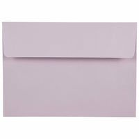 JAM Paper Invitation Envelopes - 5.875 x 8.25 - Wausau Lilac Purple - 1000 Pack-Envelopes are made from smooth 24 lb paper, includes moisture activated gummed closure