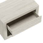 Manhattan Comfort Soren 32" Contemporary 1-Drawer Nightstand - Whitewashed Oak-Available in Whitewashed Oak, Natural Oak and Charcoal Grey