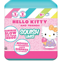 Excell Brands Hello Kitty Squish'ums Series #2 Blind Box-Hello Kitty & Friends Squish'ums Series 2 brings even more adorable squishy fun to fans of Sanrio's most iconic characters