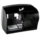 Scott Coreless Standard Roll Toilet Paper Dispenser - 2 Roll Capacity - Black-2 Roll Capacity