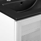 Modway Calla 24" Perforated Metal Bathroom Vanity - Black/White-8
