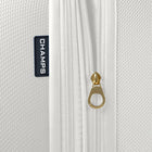 Champs Luxe 3-Piece Luggage Set - Ivory-TSA Lock on the 28" Case, 24" and 20"