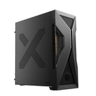 ASUS T500MVC-SSI53050-CB Desktop Computer - Intel Core i5-13420H - 1 TB SSD - 32 GB RAM - Windows 11 Home - Solar Eclipse Gray-Soft yellow front panel lighting