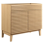 Modway Render 36" Bathroom Vanity Cabinet - Oak-7