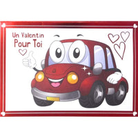 Mill Brook Studio French Valentine's Day Greeting Cards & Envelopes - 5-3/8" x 7-3/4" - For You - 18 Pack-Premium quality greeting cards