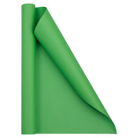 JAM Paper Matte Wrapping Paper - 17" x 18' - Matte Lime Green - 2 Pack-Colour: Lime Green Matte