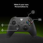 Xbox Wireless Controller for Xbox Series X|S, Xbox One, PCs, TVs, mobile, and more - Carbon Black-Stay on target with hybrid D-pad and textured grip on the triggers, bumpers, and back case 