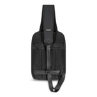 Champs Onyx Nylon Sling Bag - Black-Padded tablet sleeve 