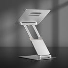 ShoppingAll Ergonomic Height Adjustable Laptop Stand Riser - Silver - 4 Pack-10