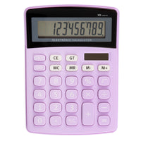 Pep Rally Calculator - Blue-Desktop calculator with easy-view 10-digit angled LCD display