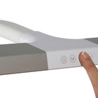 OttLite Extra Wide Area LED Clamp Lamp - Clearsun - Silver-Specially designed to help you see clearly and comfortably