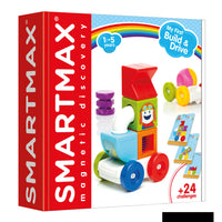 SmartMax My First Build & Drive Playset - Set of 20-My First Build & Drive takes you on a creative journey. It is a 2-in-1 playset!
