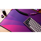 ONEofZERO Large Premium Desk Pad - Anti Slip Rubber Bottom - Iodine-Dimensions: 35.4" L x 15.7" Lx 0.15" H