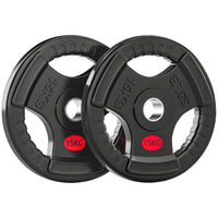 Soozier 2 x 33 lb Weight Plates Set - 2-Inch Barbell Weights Set-Includes 2 x 33 lb weight plates 