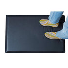 Rocelco 38" Electric Adjustable Desk with AC/USB and Anti-Fatigue Mat - Black-Electric lift system raises up to 44 pounds