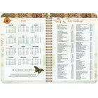 Lang 2026 Garden Botanicals Weekly Spiral Engagement Planner - 6-1/4" W x 9-1/2" H  - English-Notes and address pages