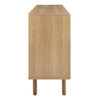 Modway Kurtis 59" Sideboard - Oak-Non-Marking Foot Pads