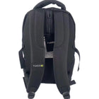Tucci Italy SCOUT Laptop Backpack - Medium - Black-Dual Mesh Side Pockets – Perfect for water bottles or umbrellas