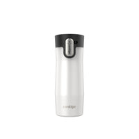 Contigo AUTOSEAL West Loop Vacuum-Insulated Stainless Steel Travel Mug with Easy-Clean Lid - 16 oz (473 mL) - Salt Frosted Pearl-No leaks or spills: AUTOSEAL lid locks between sips and is 100% leak- and spill-proof