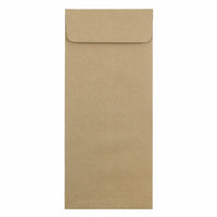 JAM Paper #14 Policy Envelopes, 5 x 11.5, Brown Kraft Paper Bag Recycled, 1000 Pack (36317569B)-Brown