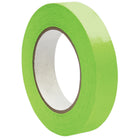DSS Distributing Premium Grade Masking Tape - 1" x 55 yds - Light Green - 6 Rolls-This tape is easy to write on and does not damage the surface when removed.