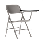 Flash Furniture Premium Steel Folding Chair with Left Handed Tablet Arm-Multipurpose Tablet Arm Chair