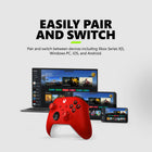 Microsoft Xbox Wireless Controller - Gen 9 - Pulse Red-Connect using the USB-C port for direct plug and play to console or PC. Support for AA batteries is included on the rear