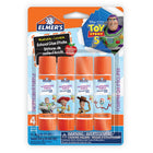 Elmer's Washable School Glue Sticks - Toy Story 5 - 6 g - 4 Pack-Turn ordinary tasks into playful adventures with glue sticks featuring characters from the movie Toy Story 5