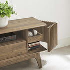 Modway Eudora 60" TV Stand - Walnut-Particleboard and MDF Construction